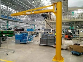 Pillar manual Jib crane