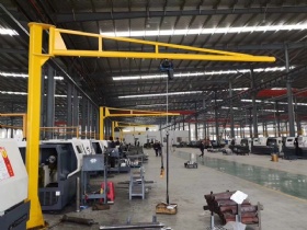 Pillar manual Jib crane